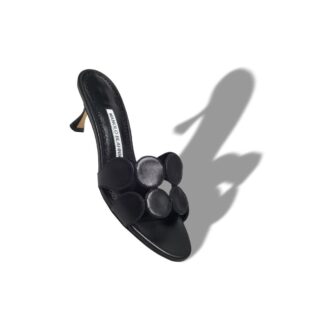 Sabot in pelle nappa nera HARIBALMU Sabot in pelle nappa nera HARIBALMU
