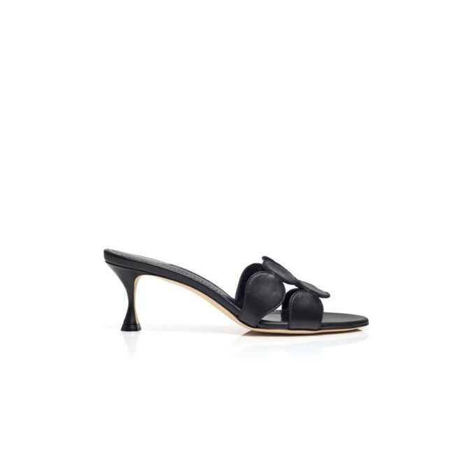 Sabot in pelle nappa nera HARIBALMU Sabot in pelle nappa nera HARIBALMU
