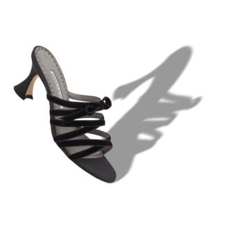 sabot in seta nera con intrecci clementel 2 330x330 - Sabot in seta nera con intrecci CLEMENTEL
