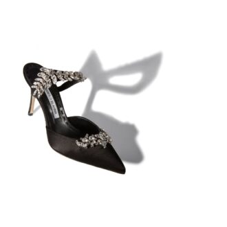 sabot lurum in raso nero con decorazioni in cristallo 2 330x330 - Sabot Lurum in raso nero con decorazioni in cristallo