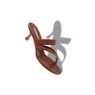 Sabot Susa in pelle nappa marrone Sabot Susa in pelle nappa marrone