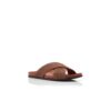 Sandali bassi CHILTERN in rafia marrone scuro Sandali bassi CHILTERN in rafia marrone scuro
