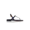 Sandali bassi in pelle di vitello blu navy HATA Sandali bassi in pelle di vitello blu navy HATA