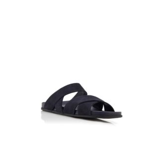 Sandali in pelle scamosciata blu navy INEZMU