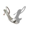 Sandali slingback in pelle di vitello argentata CUPISANPLA Sandali slingback in pelle di vitello argentata CUPISANPLA