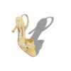 Sandali Slingback in pelle nappa dorata CALLASLI