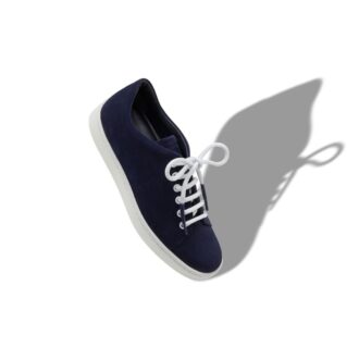 Scarpe stringate in pelle scamosciata blu navy SEMANADA Scarpe stringate in pelle scamosciata blu navy SEMANADA