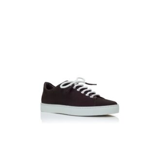 Scarpe stringate in pelle scamosciata marrone scuro SEMANADO