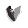 Scarpe stringate in pelle scamosciata marrone scuro SEMANADO Scarpe stringate in pelle scamosciata marrone scuro SEMANADO
