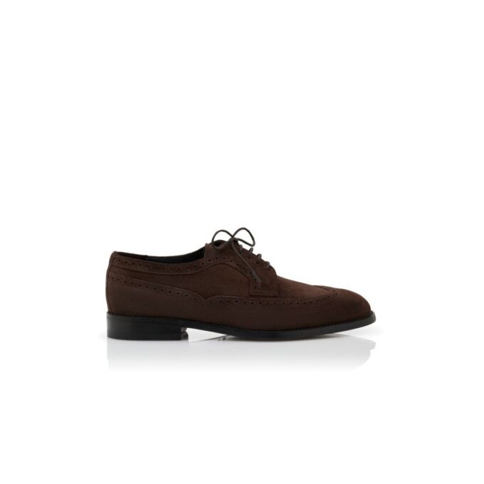 Scarpe stringate in pelle scamosciata marrone scuro TAMARAK Scarpe stringate in pelle scamosciata marrone scuro TAMARAK