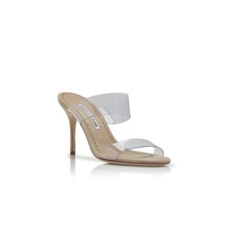 Scolto Sabot a punta aperta in PVC ECO trasparente