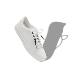 SEMANADA Sneakers basse in pelle di vitello bianca SEMANADA Sneakers basse in pelle di vitello bianca
