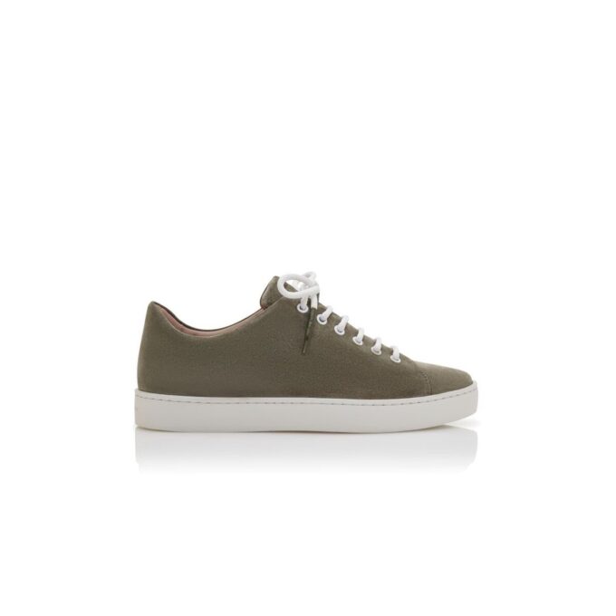 SEMANADO Sneakers stringate in pelle scamosciata color kaki SEMANADO Sneakers stringate in pelle scamosciata color kaki