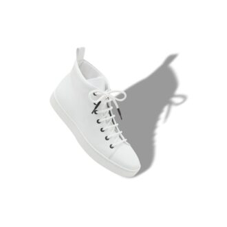 SEMANADOHI Sneakers stringate in pelle di vitello bianca SEMANADOHI Sneakers stringate in pelle di vitello bianca
