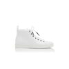 SEMANADOHI Sneakers stringate in pelle di vitello bianca