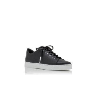 Sneakers basse in pelle di vitello nera SEMANADO