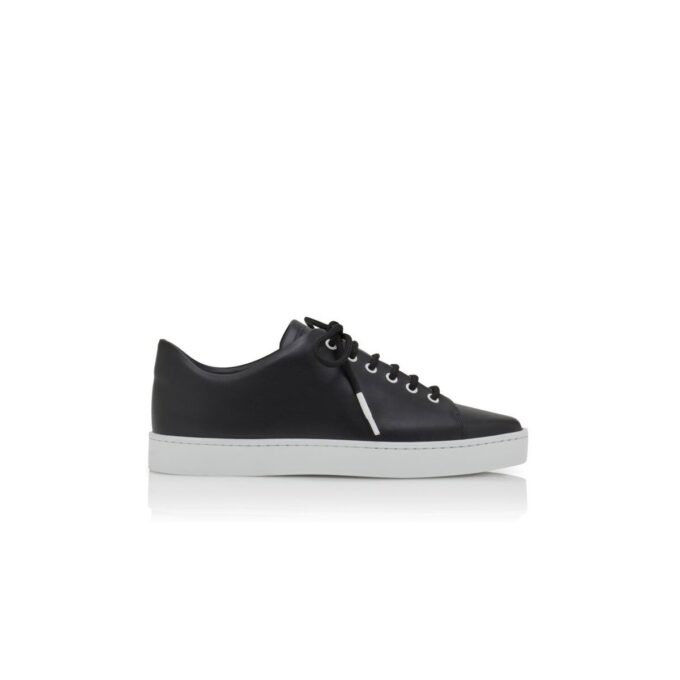 Sneakers basse in pelle di vitello nera SEMANADO Sneakers basse in pelle di vitello nera SEMANADO