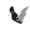 Stivaletti CHUSMI in camoscio nero con fibbia Stivaletti CHUSMI in camoscio nero con fibbia