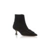 Stivali BAYLOW in camoscio nero con fibbia