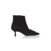 Stivali BAYLOW in camoscio nero con fibbia