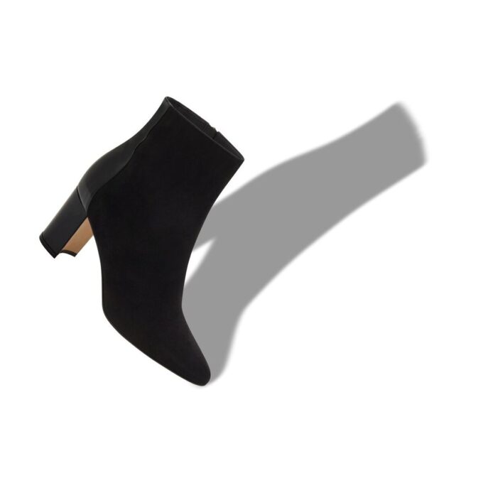 Stivali in camoscio nero ROSIE