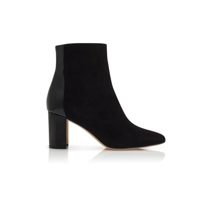 Stivali in camoscio nero ROSIE