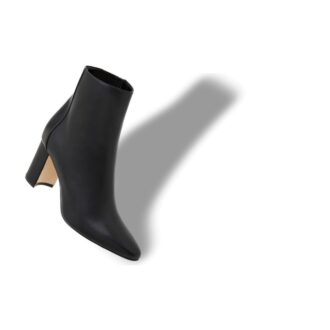 Stivali ROSIE in pelle nappa nera