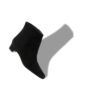 Stivali TOLARC con tacco largo in camoscio nero Stivali TOLARC con tacco largo in camoscio nero