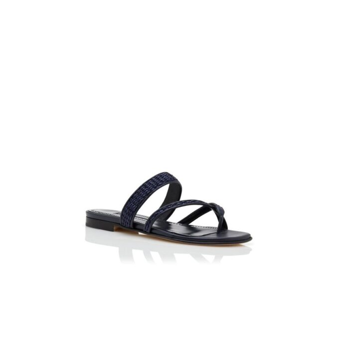 SUSARA Sandali bassi in rafia blu navy SUSARA Sandali bassi in rafia blu navy