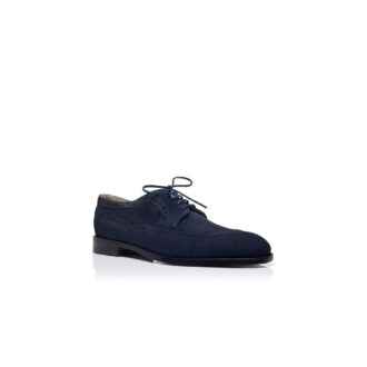 TAMARAK Scarpe stringate in pelle scamosciata blu navy