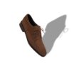 TAMARAK Scarpe stringate in pelle scamosciata marrone