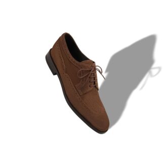 TAMARAK Scarpe stringate in pelle scamosciata marrone