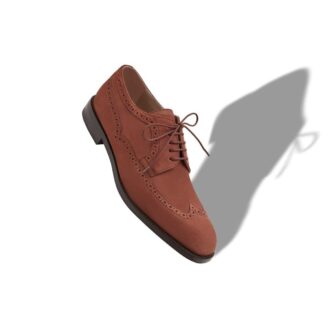 TAMARAK Scarpe stringate in pelle scamosciata marrone
