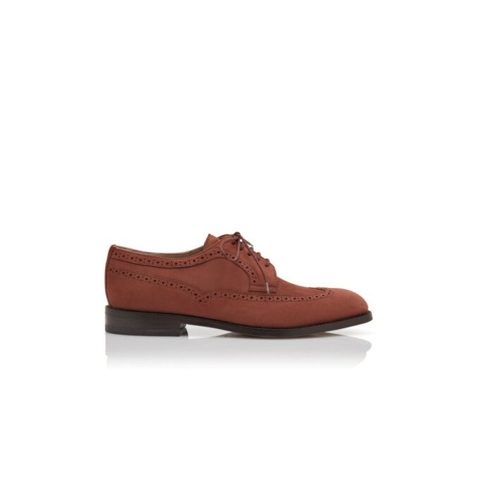 TAMARAK Scarpe stringate in pelle scamosciata marrone