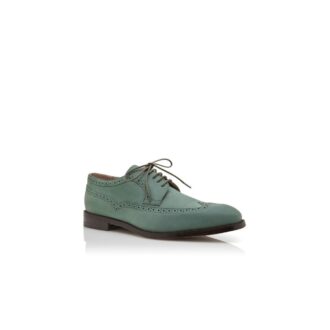 TAMARAK Scarpe stringate in pelle scamosciata verde scuro