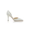 TAYLERBINU Décolleté D’Orsay in raso color crema