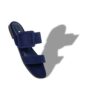 TITUBAFLAT Sandali bassi in pelle scamosciata blu navy TITUBAFLAT Sandali bassi in pelle scamosciata blu navy