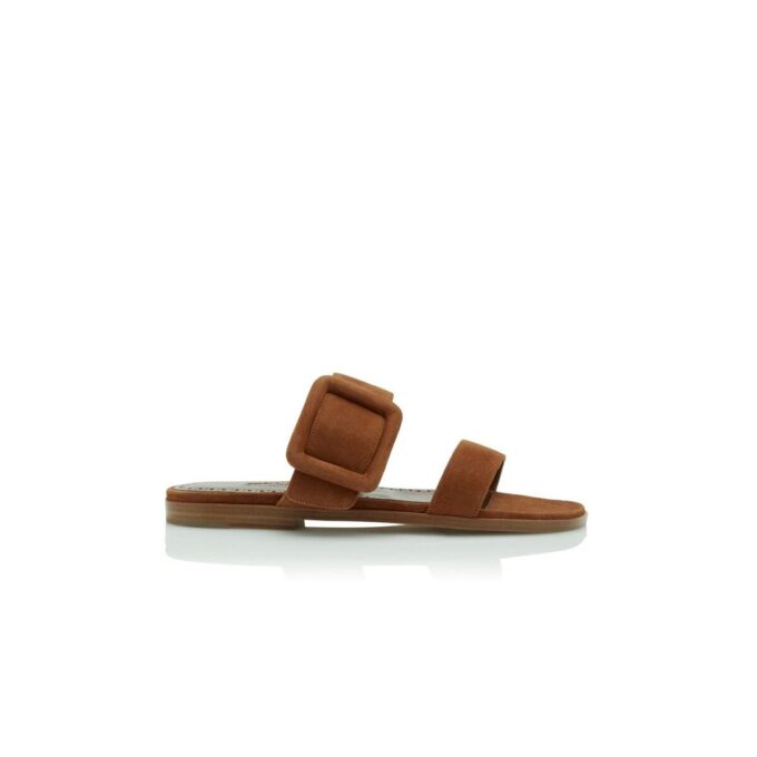 TITUBAFLAT Scarpe basse in pelle scamosciata marrone TITUBAFLAT Scarpe basse in pelle scamosciata marrone