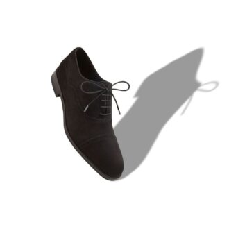 WITNEY Oxford in camoscio nero con punta rinforzata WITNEY Oxford in camoscio nero con punta rinforzata