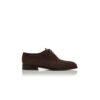 WITNEY Oxford in pelle scamosciata marrone scuro con punta rinforzata WITNEY Oxford in pelle scamosciata marrone scuro con punta rinforzata